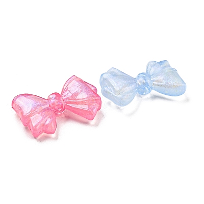 Transparent Luminous Acrylic Beads X-MACR-D024-40-1