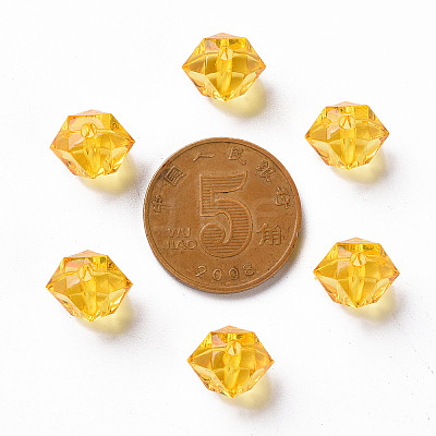 Transparent Acrylic Beads X-TACR-S154-15B-81-1