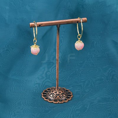 Handmade Flower Epoxy Resin Pendants LS-KY-S163-103D-1