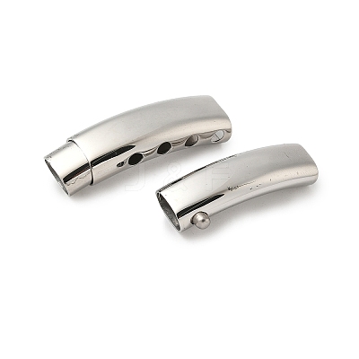 304 Stainless Steel Bayonet Clasps STAS-Z147-29P-02-1