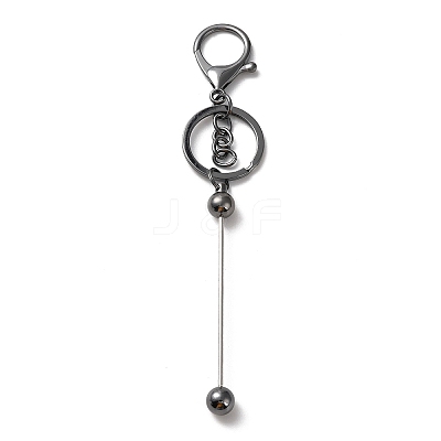 Alloy Bar Beadable Keychain for Jewelry Making DIY Crafts KEYC-A011-01B-1
