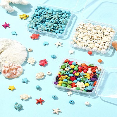 Synthetic Turquoise Beads Set G-FS0005-82-1