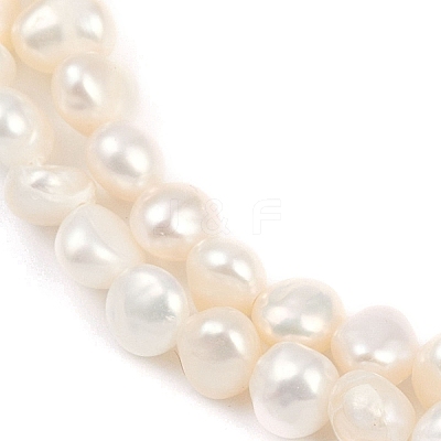 Natural Cultured Freshwater Pearl Beads Strands PEAR-P064-19D-05A-1