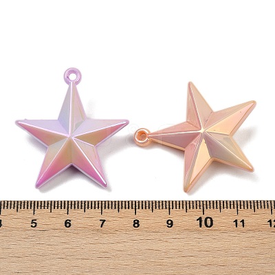 Opaque Acrylic Pendants OACR-B031-25-1