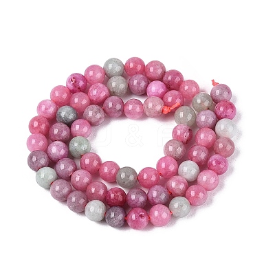 Natural Quartz Beads Strands G-N363-6mm-04-1