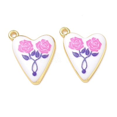 Printed Brass Pendants KK-CBAF9BC-18G-1