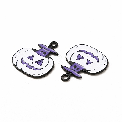 Rack Plating Alloy Enamel Pendants FIND-G054-17EB-01-1
