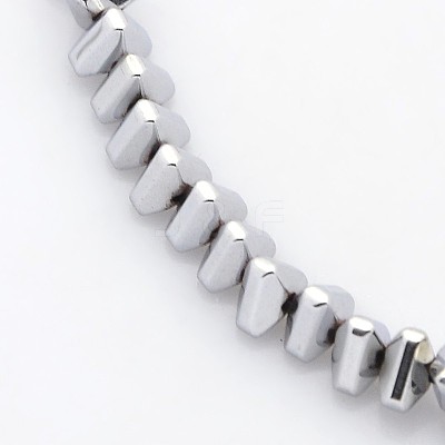 Electroplate Non-magnetic Synthetic Hematite Beads Strands G-J225B-08-1