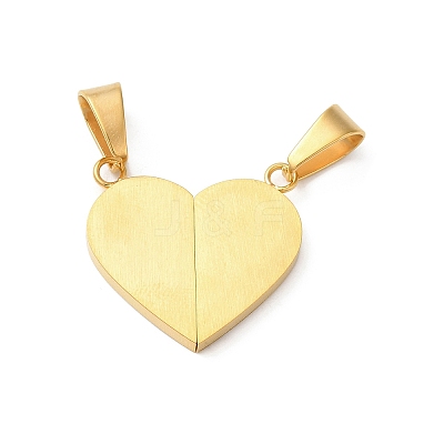 Ion Plating(IP) 304 Stainless Steel Split Pendants STAS-E195-03G-1
