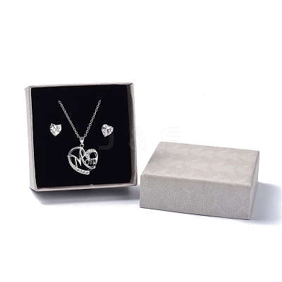Paper Jewelry Set Boxes CON-Z005-03A-1