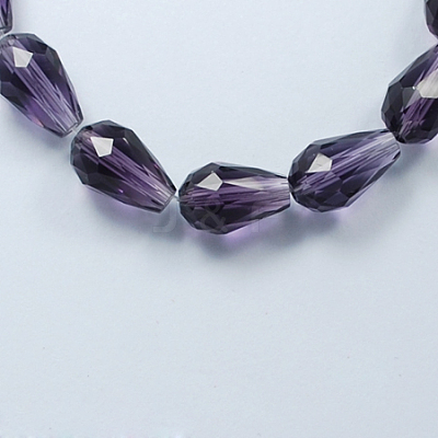 Glass Beads Strands X-GLAA-R024-11x8mm-2-1