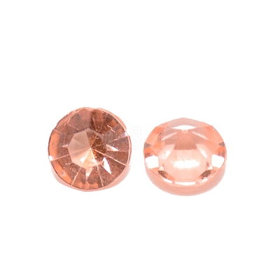 Resin Rhinestone Cabochons RESI-WH0015-23E-02-1