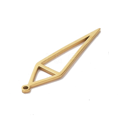 304 Stainless Steel Pendants STAS-R226-02G-1