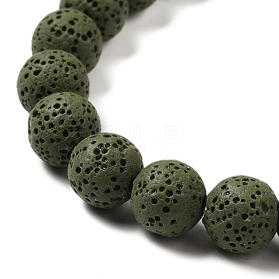 Natural Lava Rock Bead Strands G-L435-03-8mm-20-1