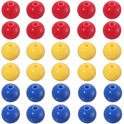 Opaque Acrylic Beads SACR-PA0001-04B-02-1