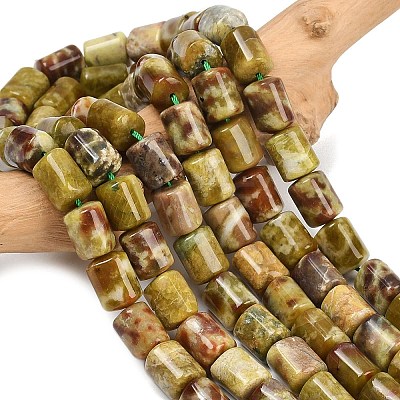 Natural Dragon Blood Jasper Beads Strands G-S396-03C-1