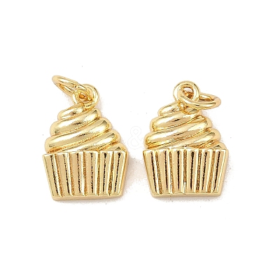 Brass Pendants KK-Z132-02G-01-1