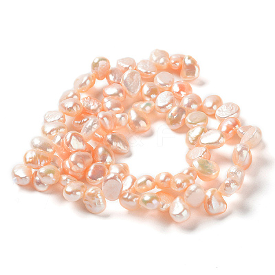 Natural Cultured Freshwater Pearl Beads Strands PEAR-J007-30-1