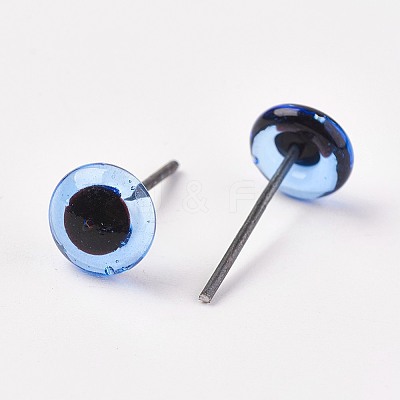 Craft Glass Doll Eyes LS-DIY-WH0020-B03-10mm-1