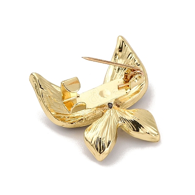 Zinc Alloy Rhinestone  Lapel Pins for Backpack Clothes JEWB-D305-02A-G-1