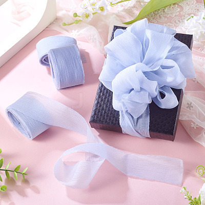 3 Rolls Frayed Polyester Ribbon OCOR-TA0002-97A-1