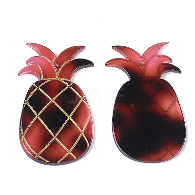Cellulose Acetate(Resin) Pendants KY-S158-38D-1
