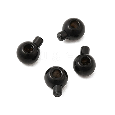 304 Stainless Steel Crimp Beads STAS-G361-02B-1