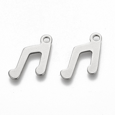 Tarnish Resistant 201 Stainless Steel Pendants STAS-Z002-03P-1