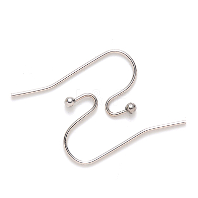 Non-Tarnish 304 Stainless Steel Earring Hooks STAS-S111-005-1
