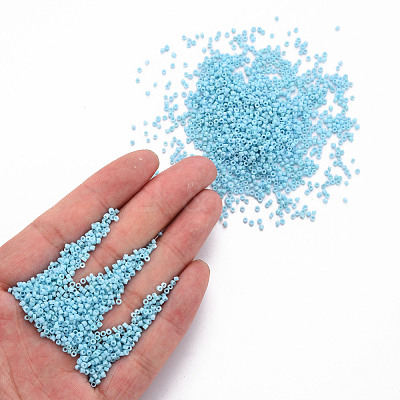 Glass Cylinder Beads SEED-S047-K-004-1