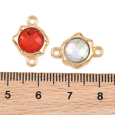 Alloy Resin Sun Connector Charms RE-CBA4818-03A-1