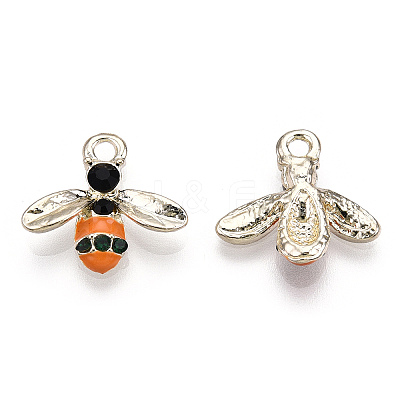 Alloy Enamel Pendants PALLOY-T056-49A-1