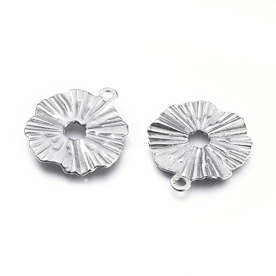 Tarnish Resistant 304 Stainless Steel Pendants STAS-F240-02P-1