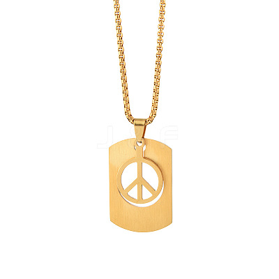 201 Stainless Steel Pendant Necklaces FS-WG18F67-01-1