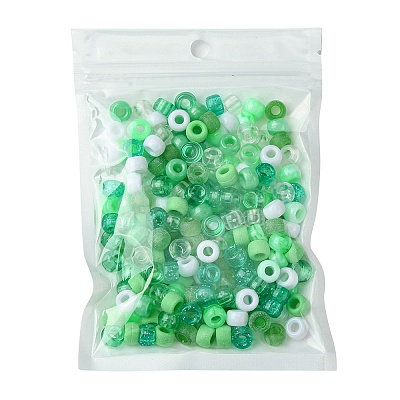 8 Styles Plastic Pearlized Beads KY-FS0001-21C-1