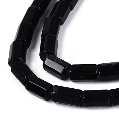 Natural Obsidian Beads Strands GG-N002-01A-01-1