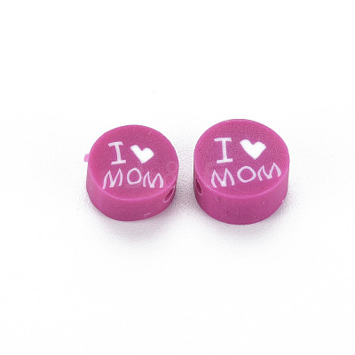 Handmade Polymer Clay Beads CLAY-T019-11G-1