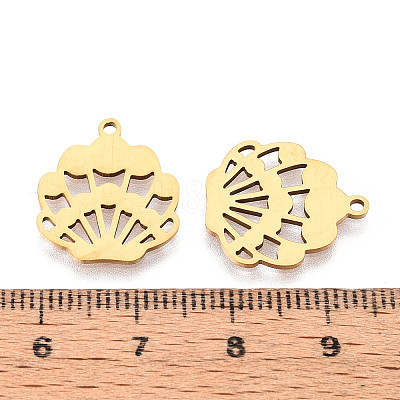 201 Stainless Steel Pendants STAS-T066-91G-1