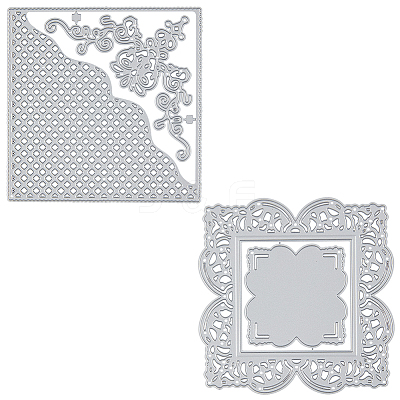 Carbon Steel Cutting Dies Stencils DIY-CP0001-44-1