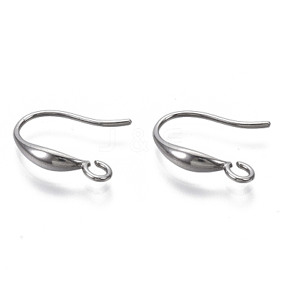 Tarnish Resistant 304 Stainless Steel Earring Hooks X-STAS-S079-163-1