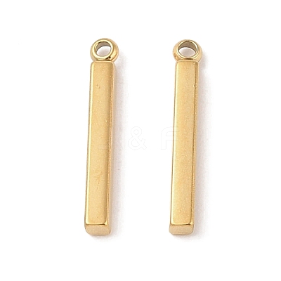 Ion Plating(IP) 304 Stainless Steel Pendants X-STAS-G336-03A-G-1