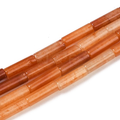 Natural Red Aventurine Beads Strands G-F631-D12-03-1