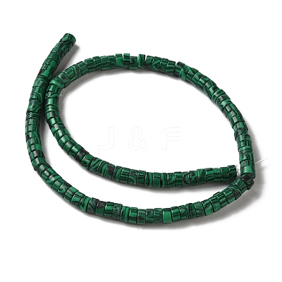 Synthetic Malachite Beads Strands G-K368-A02-01-1