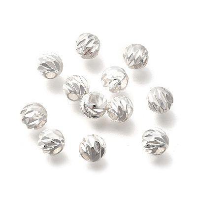 Brass Beads KK-B147-02E-S-1