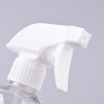 Empty PET Plastic Trigger Spray Bottles AJEW-WH0014-68-1