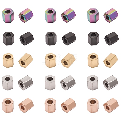 304 Stainless Steel Spacer Beads STAS-UN0008-64-1