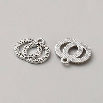 Alloy with Rhinestone Pendants FIND-WH0366-264P-01-1