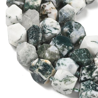 Natural Tree Agate Beads Strands GG-CBAF8A8-A04-01-1