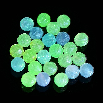 Luminous Acrylic Beads OACR-E010-17-1
