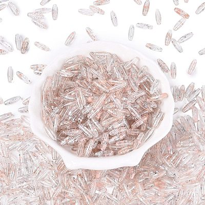 Picasso Transparent Glass Seed Beads SEED-N012-11A-1